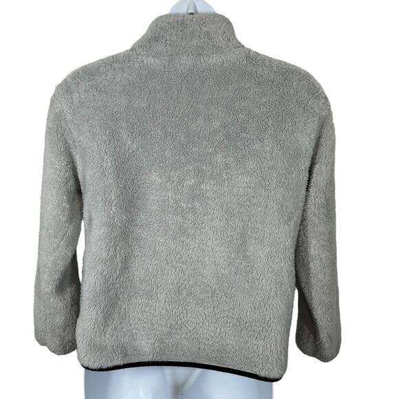 PINK Victoria’s Secret Woman’s Teddy Fleece Zip Up Jacket Size Medium - Picture 7 of 15